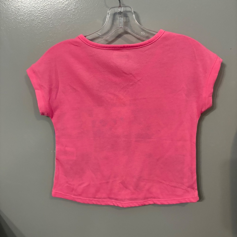 Route 66 Cali Good Vibes Graphic T Shirt Pink Beach (Girls Large 10/12) - Picture 8 of 8